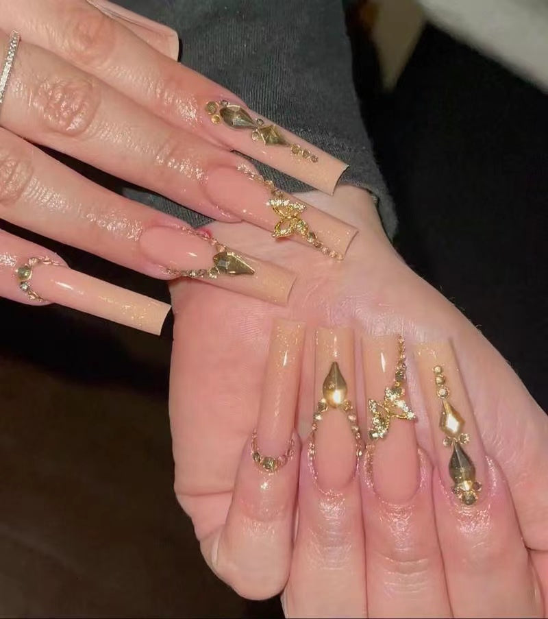 A grade longer press on nails